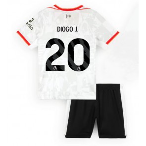 Billiga Liverpool Diogo Jota #20 Tredjeställ Barn 2024-25 Kortärmad (+ Korta byxor)